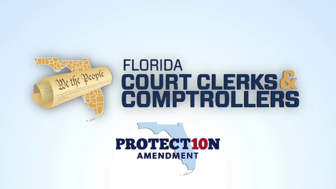 Message From Clerk Crawford On Florida Amendment 10